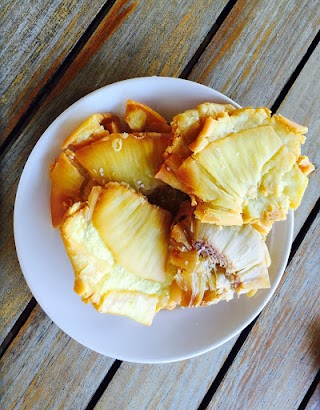 Breadfruit Tostones | Tostones de Pana